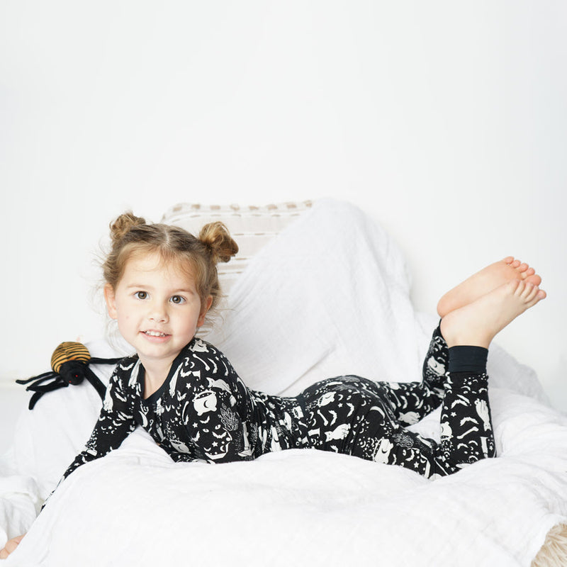 Emerson and Friends Bamboo Toddler Pajama Set | Hocus Pocus