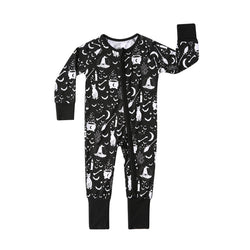 Emerson and Friends Convertible Footie Pajamas | Hocus Pocus Bamboo