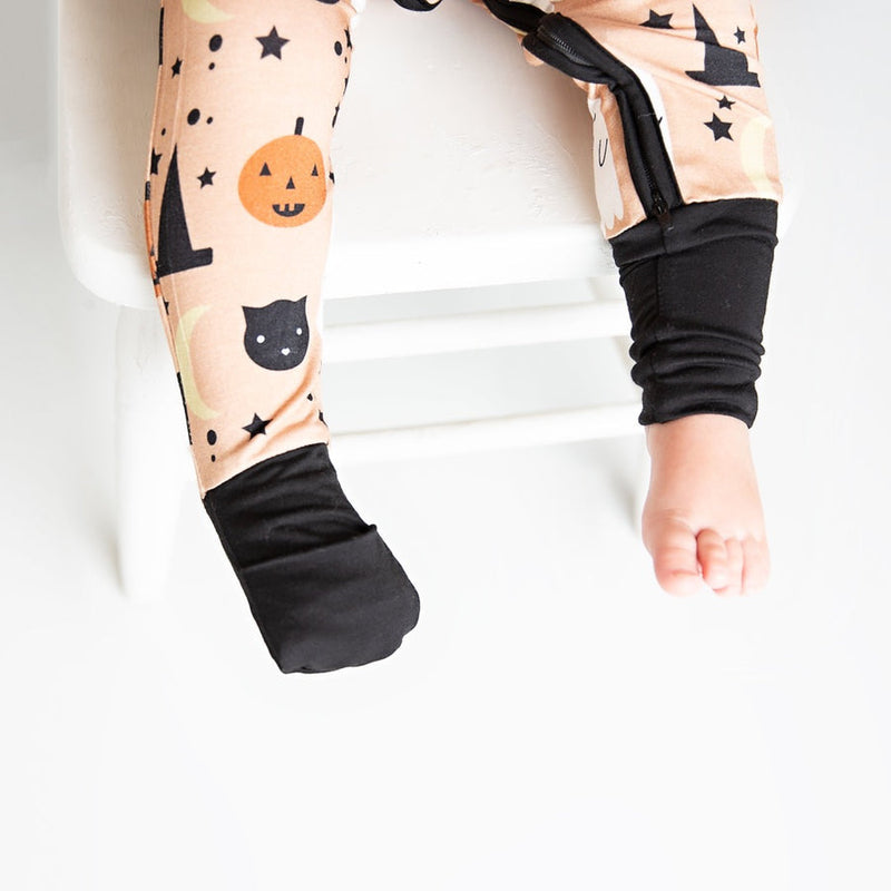 Emerson and Friends Convertible Footie Pajamas | Trick or Treat Halloween