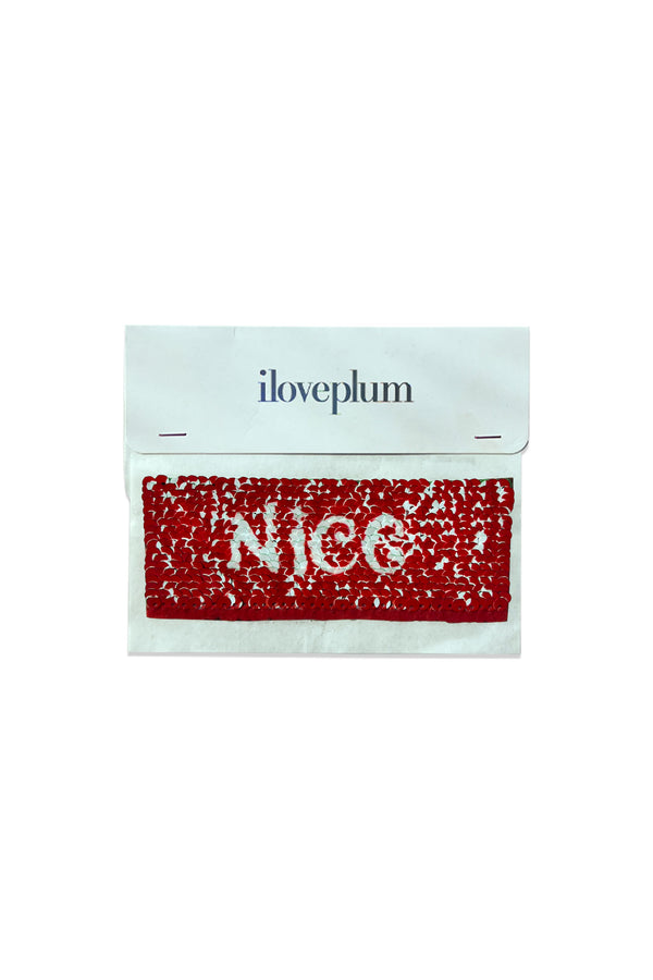 Naughty/Nice Flip - Sequin Sticker