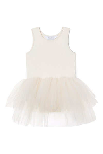 B.A.E. Baby & Little Girl Tutu Dress in Pearl Ivory – iloveplum